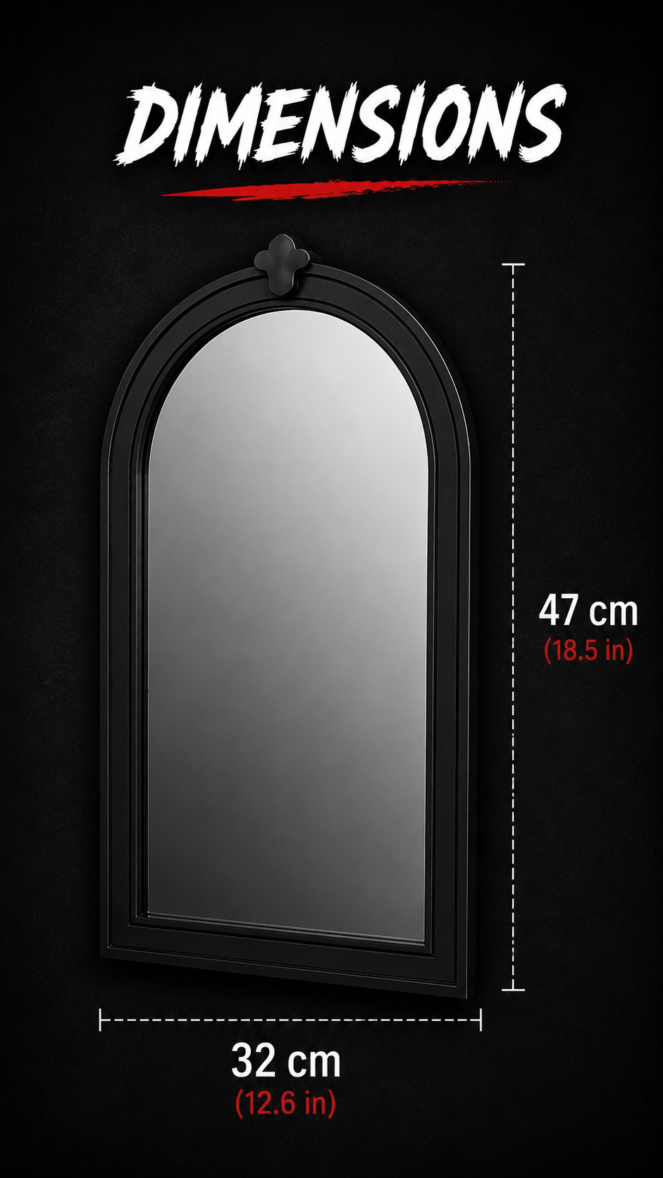 GhostFrame™ Spooky Mirror