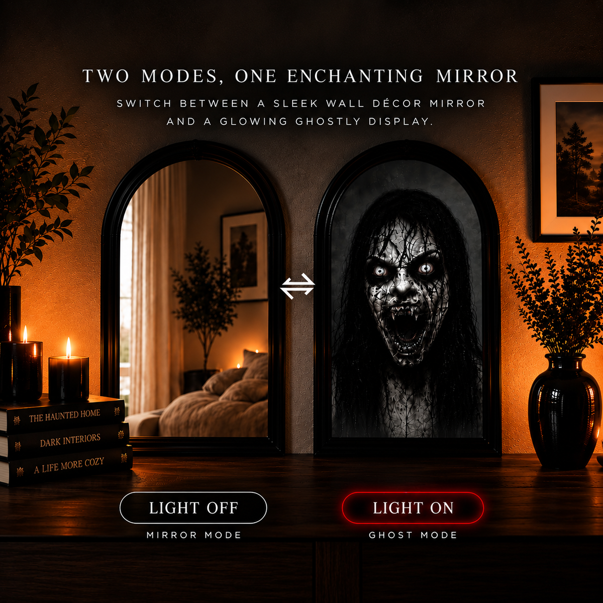 GhostFrame™ Spooky Mirror