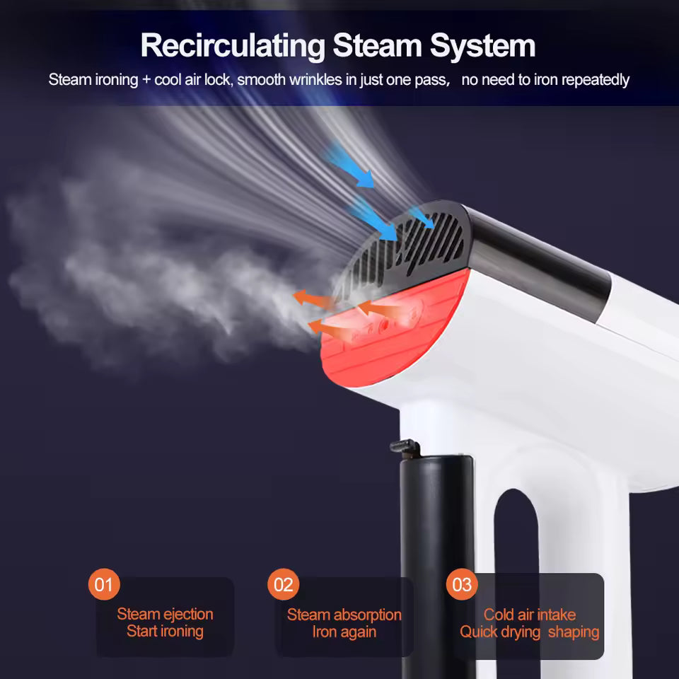 Lustra™ Portable Clothes Steamer